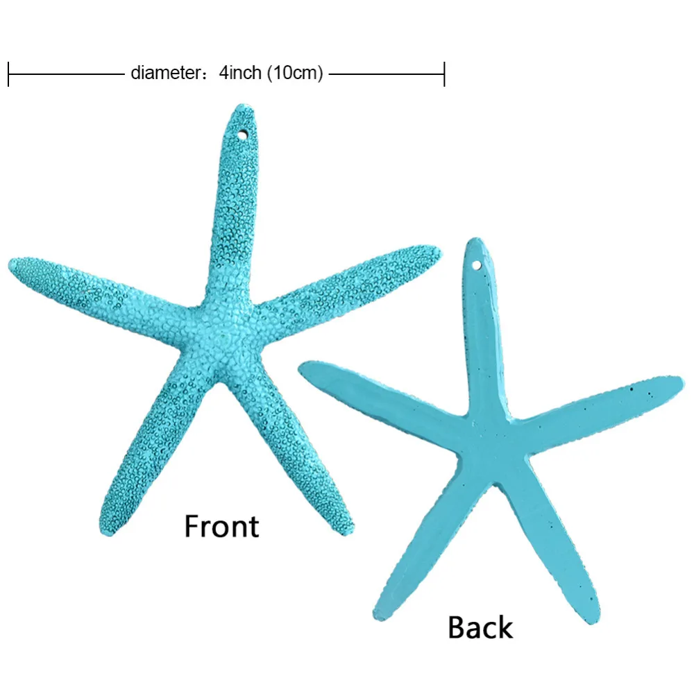 Ourwarm 10 шт. Рождественское украшение для дома искусственные морские звезды украшения для рождественской елки вечерние подвесные принадлежности год
