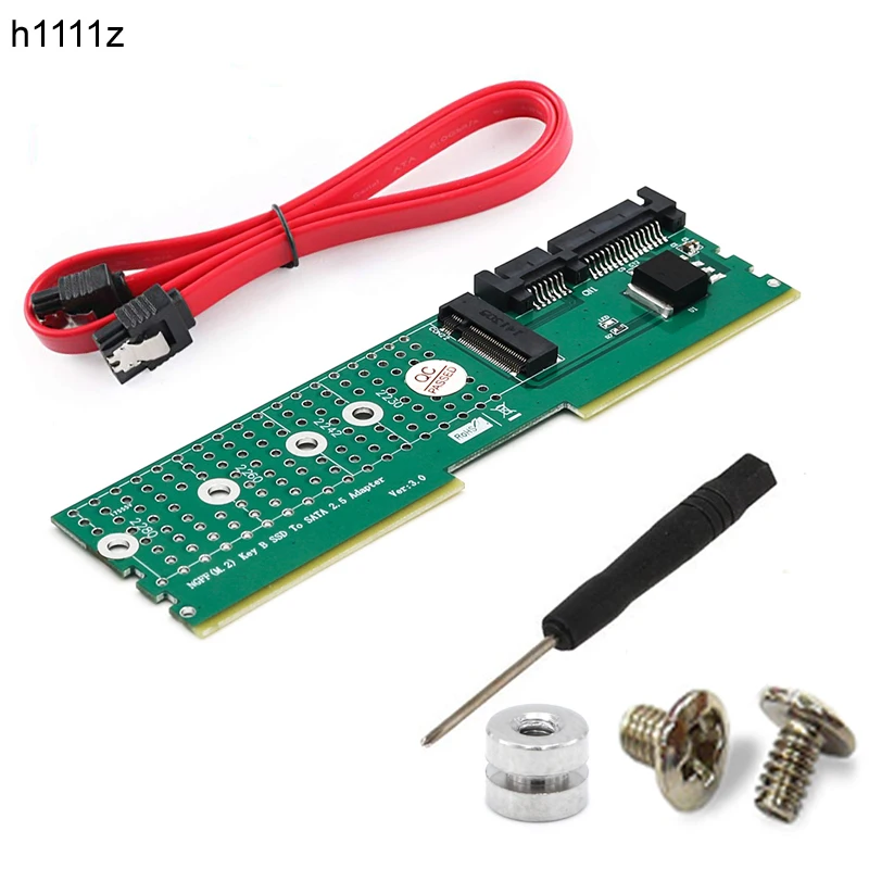 M.2 NGFF B Key SATA Bus SSD для адаптера SATA3 разъем DDR плата расширения памяти Райзер Suppor 2230 2242
