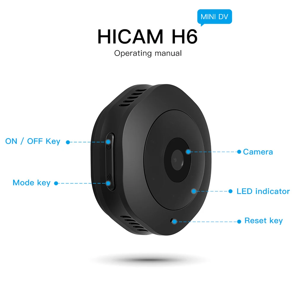 Mini Camcorder Household Anti theft Night Vision Wireless Camera Smart