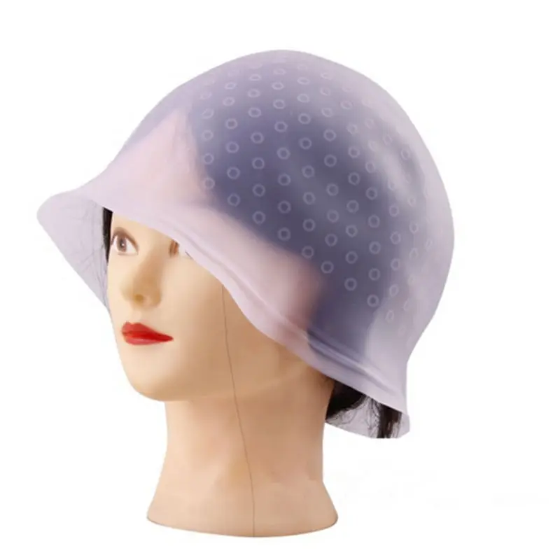 1 Pcs Reusable Hair Colouring Highlighting Dye Cap With Hook Frosting