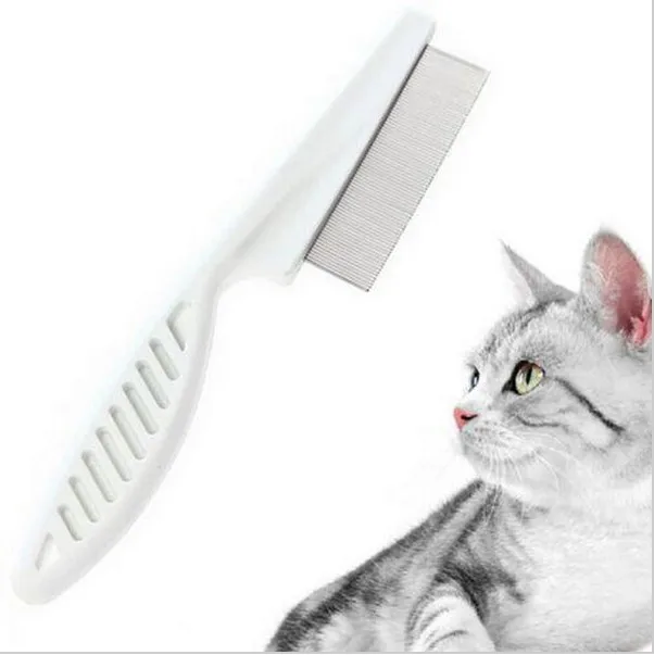 100 pcs Pet Dog Hair Flea Comb Stainless Pin Dog Cat Grooming Brush