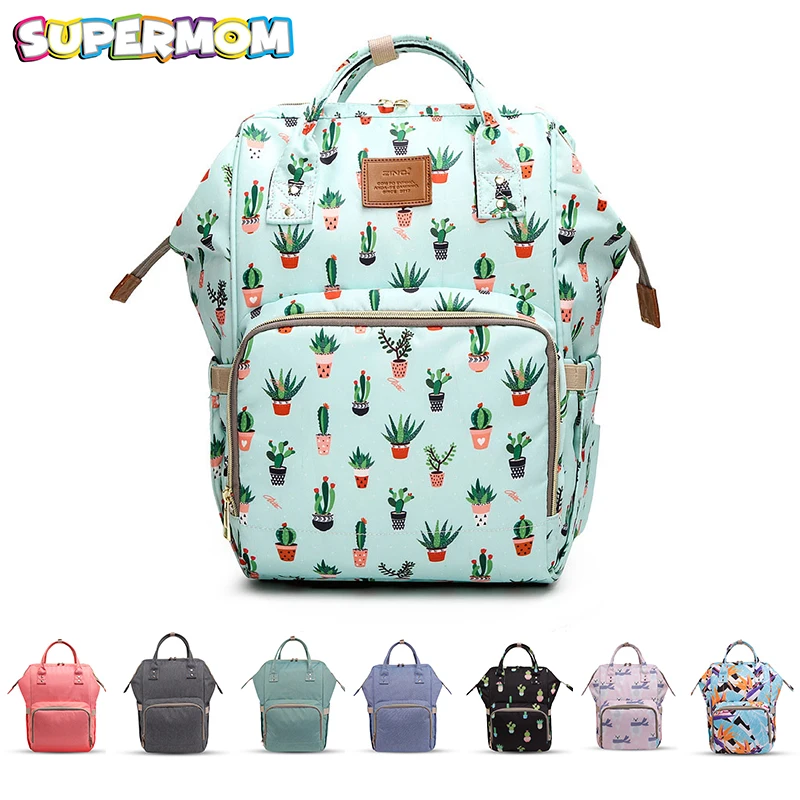 

New Diaper Bag Mommy Backpack Nursing Bag Large Capacity Baby Nappy Fashion Travel Designer Baby Care for Mother Kid Childern