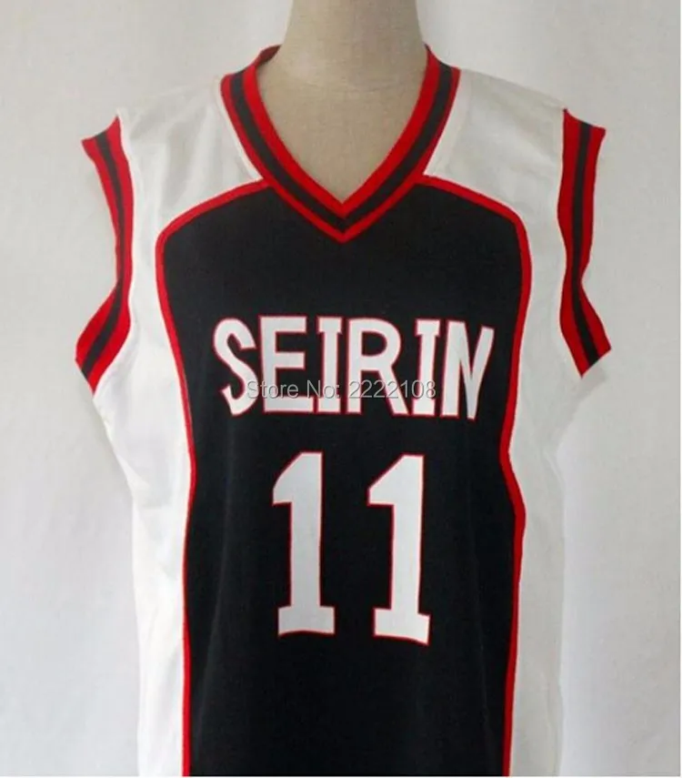 Хит продаж костюм для косплея Kuroko No Basuke SEIRIN #4 7 10 11 Tetsuya белая черная школьная