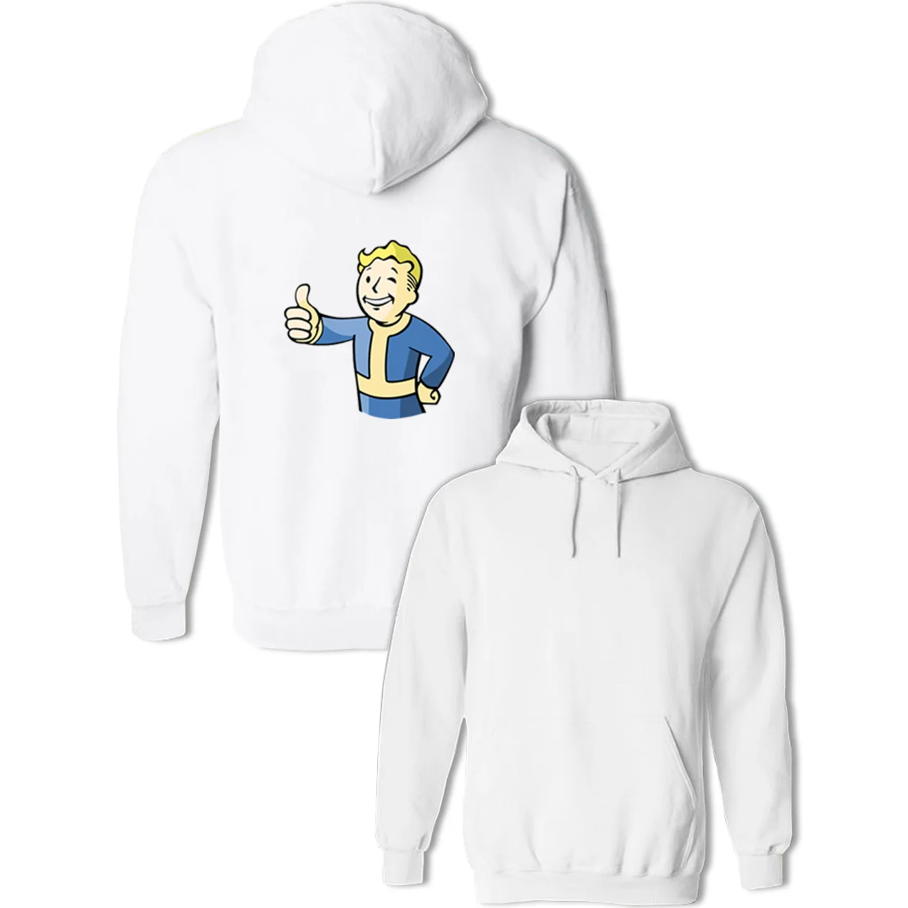 Игра Fallout PipBoy Забавный дизайн толстовки хип хоп унисекс Мужские Женские