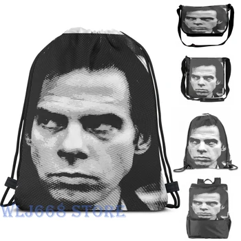 

Funny graphic print shoulder Bags women Cave Engraving Tribute Single shoulder backpack travel for men Gym Bag