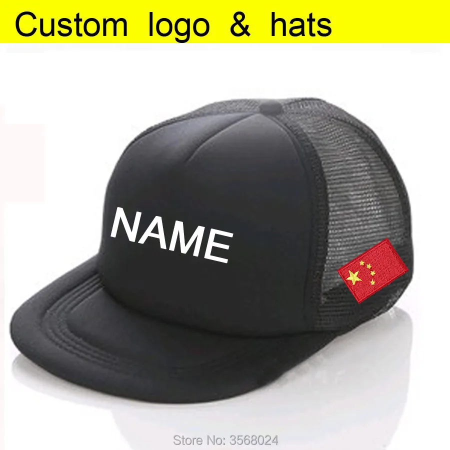 

Free Printing Baseball hat Summer China Patch Sewing Net Snapbacks Kids/Adult Cap Curved Visors Sun Caps Custom Your logo Hats