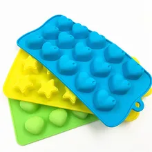 3 x ледяной кубик лоток замораживания форма для желе, пудинга силиконовая форма для шоколада разноцветный ледяной шар кухонные аксессуары