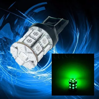 

PA LED 4pcs x GREEN T20 5050 LED 20SMD LED 7440 Car Turn Signal Light Lamp Bulb