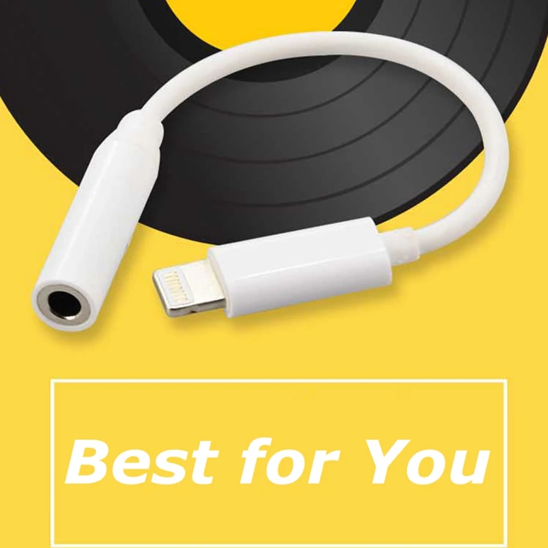  Earphone Adapter Cable Case for iPhone 7 Plus Lighting Cable for iPhone 6 6s Plus 5 5s SE Cover Phone Bag Case Coque 