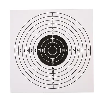 

Bow Arrow Gauge Paper Target 100PCS/Set Shooting Archery Targets Accurate Sheet Professional Slingshot Practice Full Ring