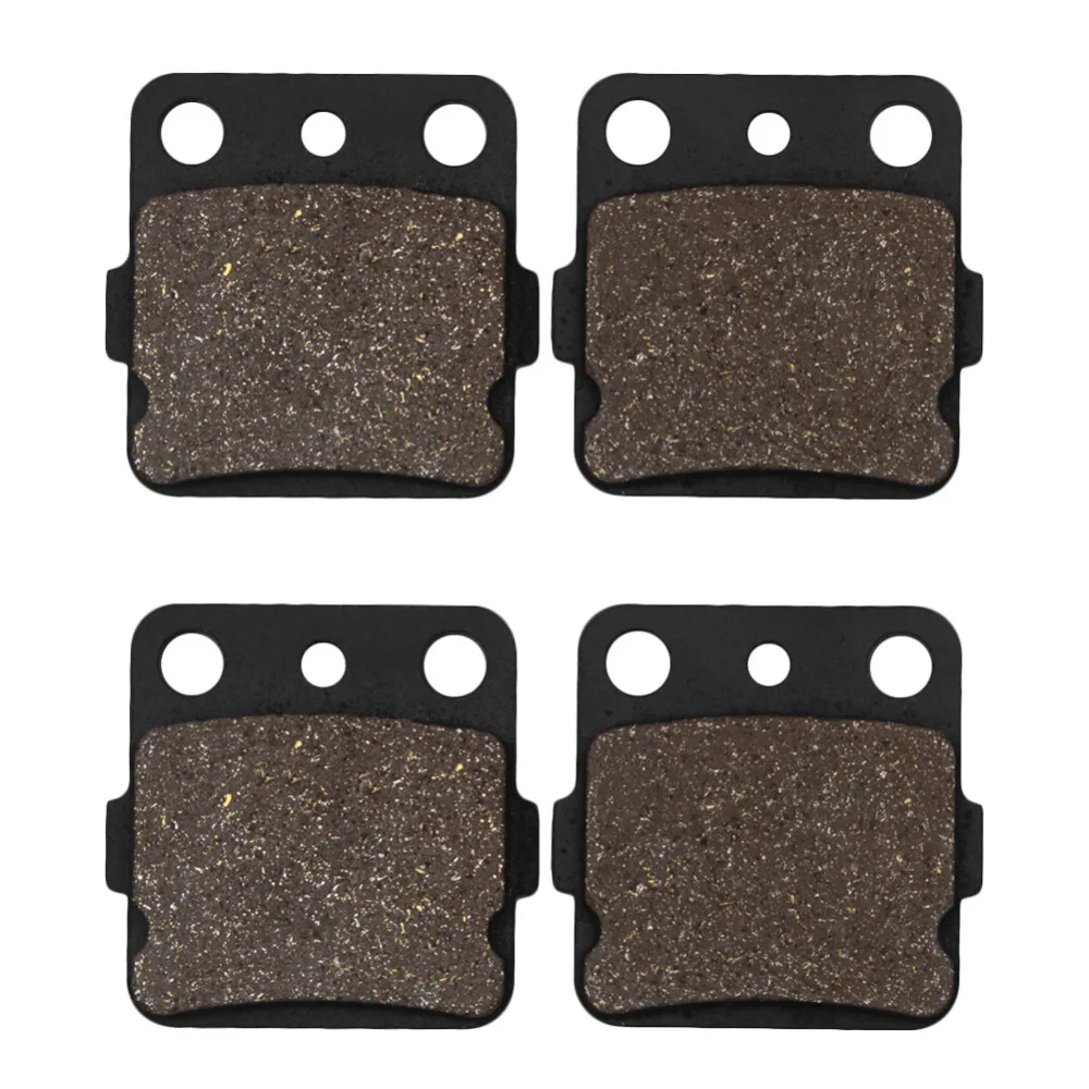 Cyleto Front and Rear Brake Pads for YAMAHA YFM660 YFM 660 Raptor 660 2001 2002 2003 2004 2005