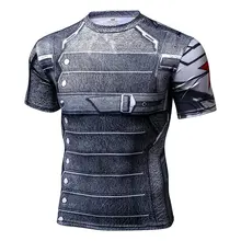 Quick-drying sports high elasticity T-shirt short-sleeved bodysuit men’s running training workout clothes
