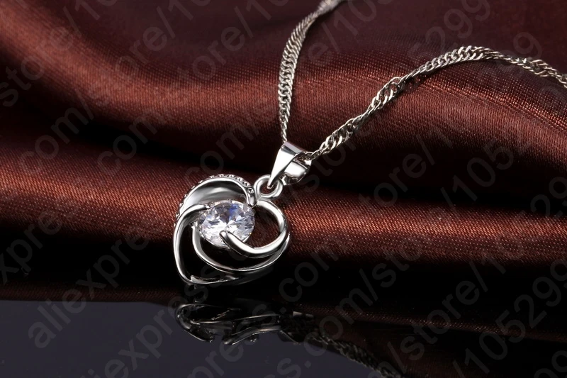 JEXXI-Romantic-Gift-925-Sterling-Silver-Jewelry-Crystal-CZ-Heart-Shape-Pendant-Woman-Necklace-Drop-Earring (2)