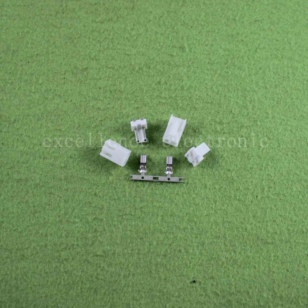 

50 set 2 pin VH3.96 Connector 3.96mm Pin Plug Terminal Needle Seat new