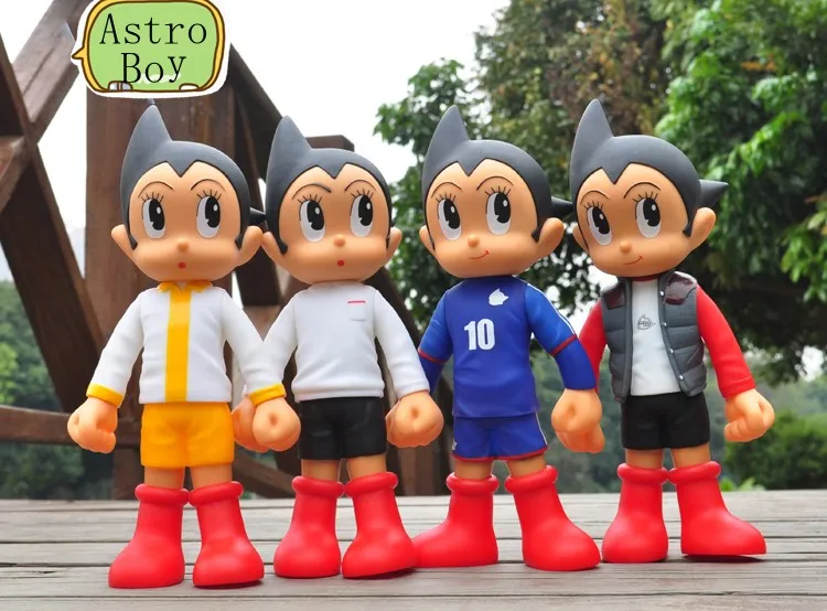 

Anime Astro Boy Figure Toys Tetsuwan Atom Jeans /World ASTRO BOY PVC Action Figures Toy for kids 31cm Free Shipping