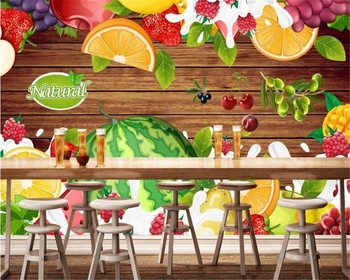 

beibehang behang3d wallpaper fresh fruit photo wallpaper bokeh wallpaper home decor wallpaper living room papier peint mural 3d