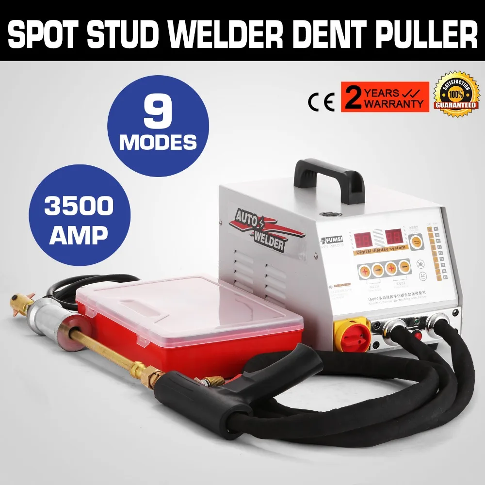 Dent Puller 12KW Spot Welder 2700A Car Dent Repair For Vehicle Panel