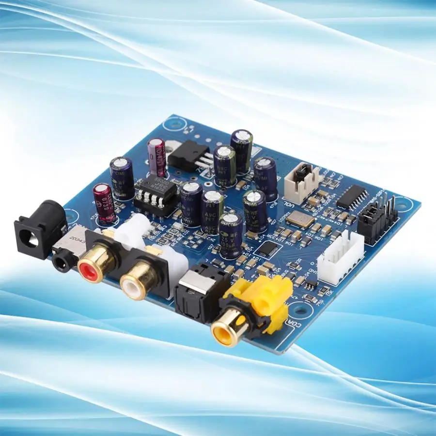 MP3 наушники ES9038 Q2M I2S DSD волоконный коаксиальный Вход Плата декодера ЦАП Поддержка I2S DSD PCM професиональной mp3