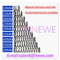 Производство пользовательских нержавеющей стали Пружина, пружины 1,2*20*20 мм