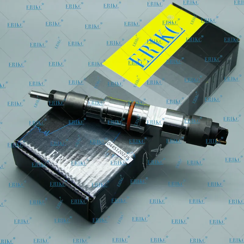

ERIKC 0445120225 Genuine Fuel Injector Assy 0445 120 225 Common Rail Injector G1000-1112100-A38 for CRSN2-BL Yuchai YC4G