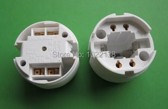 10pcs G24 socket lampholder free shipping