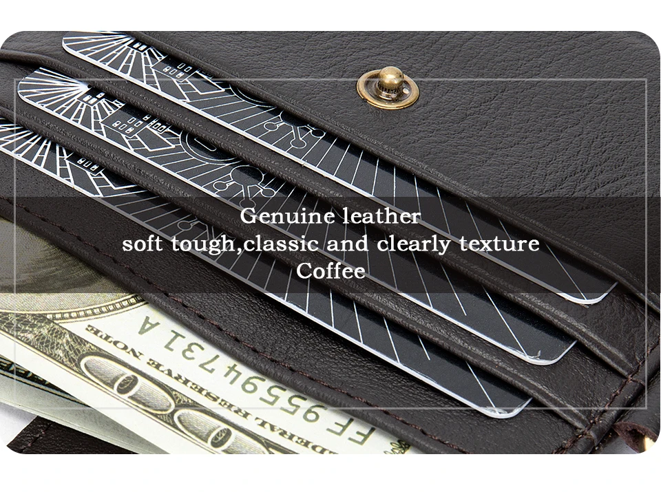 3 men's card holder wallet leather genuine business bank card holder for men mini credit card pocket protection cardholder