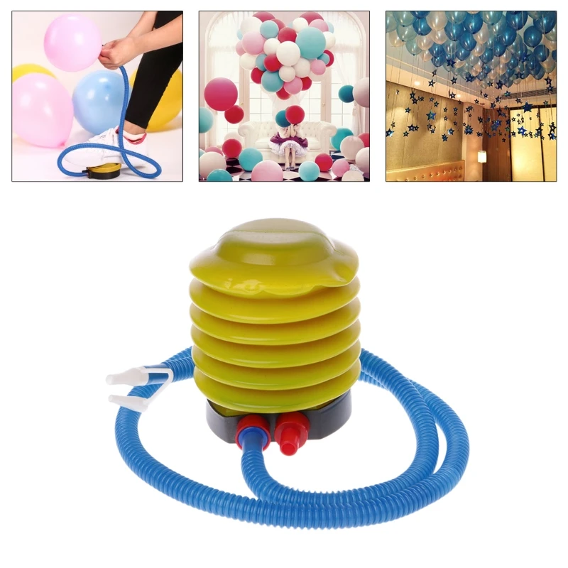High Quality Foot Operated Air Pump Balloon Inflator Yoga Ball Plastic