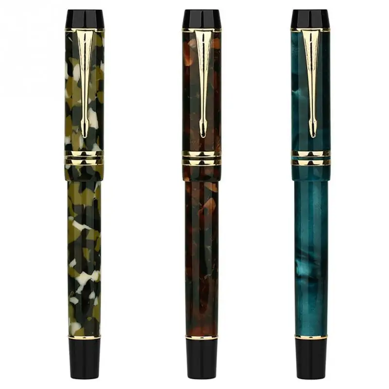 

Moonman M600S Ink Stationery Fountain Pen Smooth Office Double Color Vacuum Filling Iridium Fine Nib Practise Device Gift Box