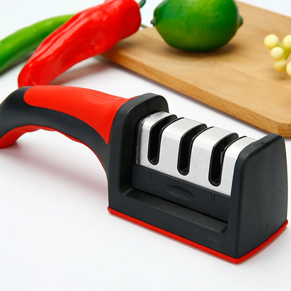 3 точилка для ногтей профессиональная керамическая Вольфрамовая сталь кухонный нож точилка система быстрая заточка измельчитель инструмент - Цвет: A289 Knife Sharpener