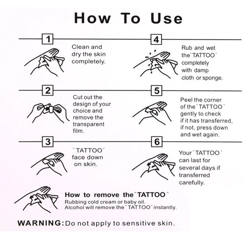 Английская надпись Татуировка непромокаемая временная татуировка для мужчин поддельные татуировки оружие тату рукав Детская татуировка