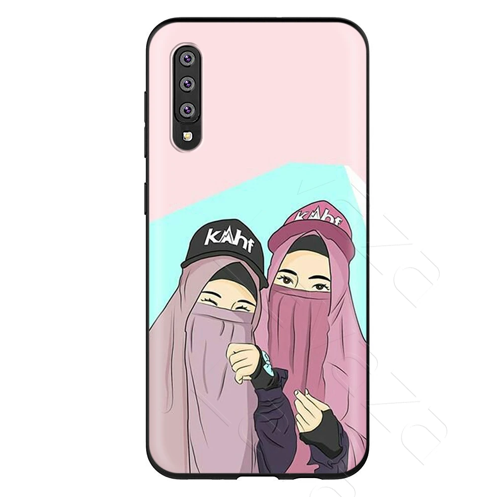 Lavaza исламский мусульманский Hijabi девочек художественный чехол для Samsung Galaxy S6 S7 край J6 S8 S9 S10 плюс A3 A5 A6 A7 A8 A9 Note 8, 9 - Цвет: 8