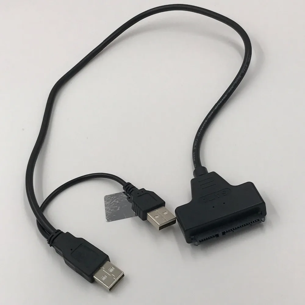 USB2.0 to SATA Data Cable Hard Disk Data Transfer Cable For 2.5 inch With Charing USB HDD Plug