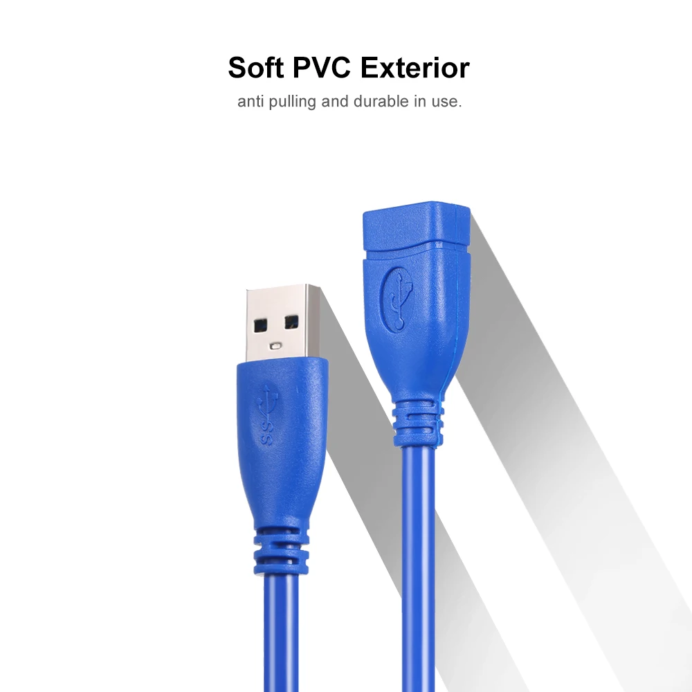 Кабель удлинитель USB штырь гнездо 50 см|Компьютерные кабели и разъемы| |