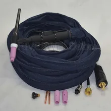 WP-26K-25-2E 25' 7,6 метр 200 ампер с воздушным охлаждением TIG сварочный фонарь в комплекте