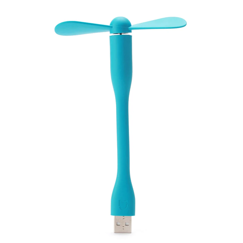 Оригинальный портативный вентилятор Xiaomi Mijia с USB гибкий Карманный съемный размер
