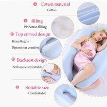 New Sleeping Support Pillow For Pregnant Women Body Cotton Pillowcase U Shape Maternity Pillows Pregnancy Side Sleepers Bedding New Sleeping Support Pillow For Pregnant Women Body Cotton Pillowcase U Shape Maternity Pillows Pregnancy Side Sleepers Bedding