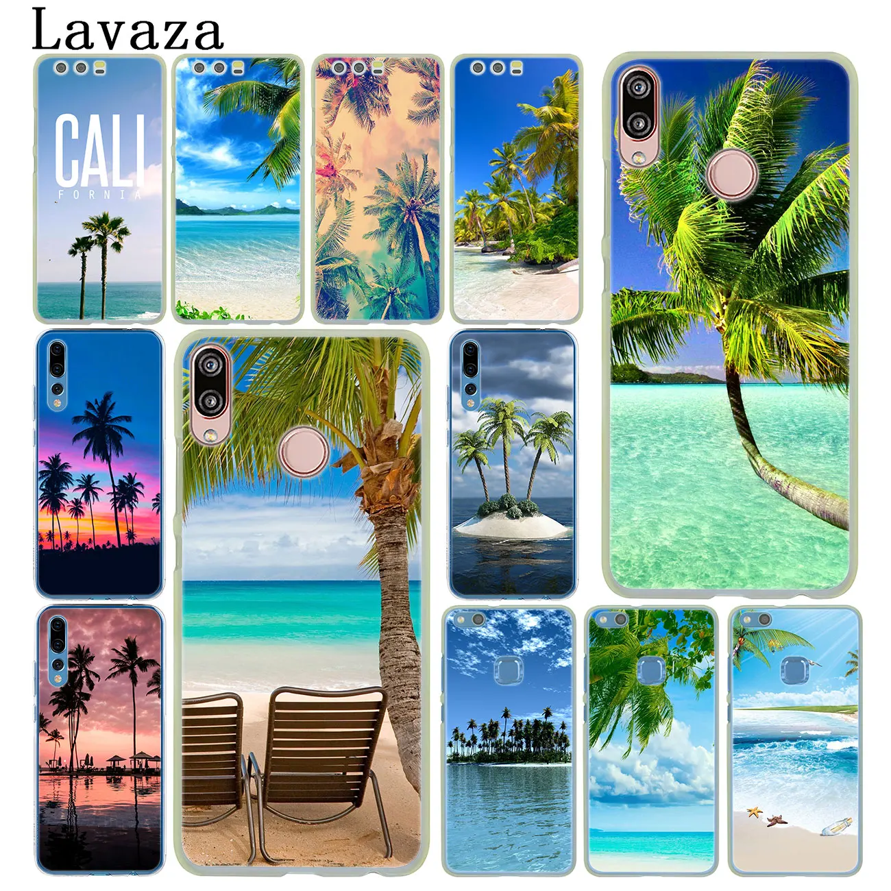 

Lavaza Sea Beach spray palm trees Tropical Case for Huawei Y9 Y7 Y6 Prime 2019 2018 Honor 20 8C 8X 8 9 9X 10 Lite 7C 7X 7A Pro
