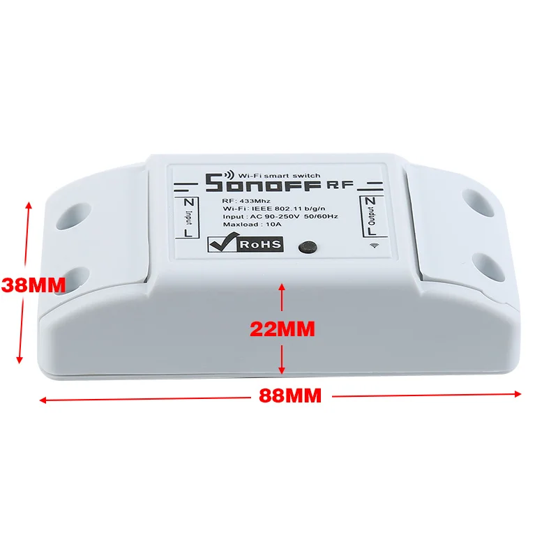 Sonoff Smart RF 433 МГц пульт дистанционного управления модуль пульт дистанционного управления приложение ewelink/Wi-Fi управление розетка домашний комплект для автоматизации умного дома