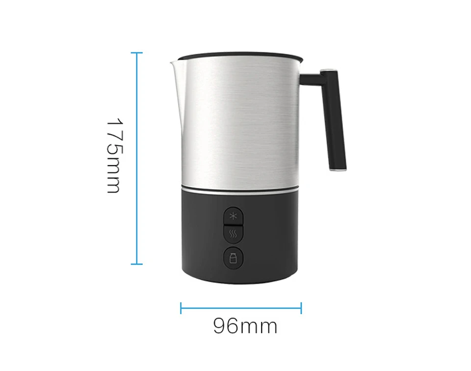 xiaomi scishare electric milk frother cappuccino shaker steamer jugs machine pitcher automatic foamer stainless maker for coffee (19)