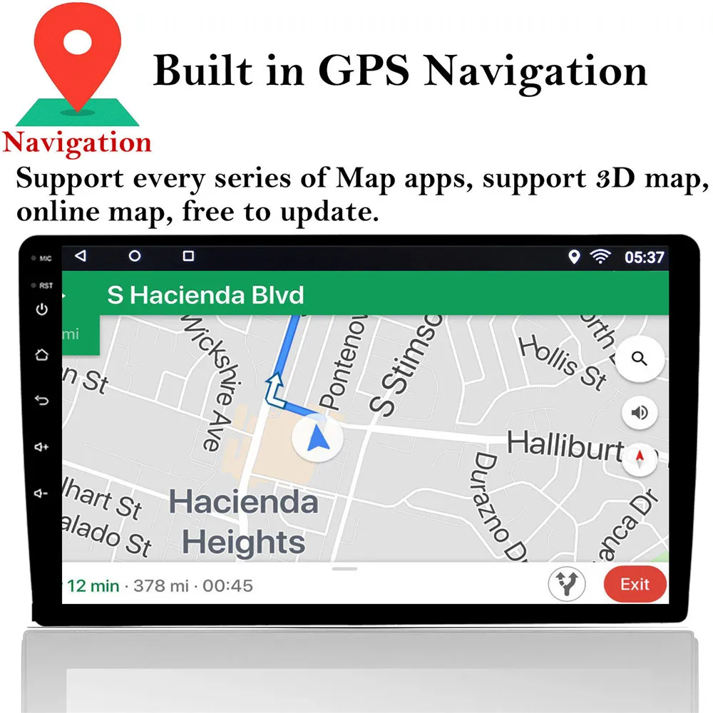 10,1/9 дюймов Android 9,1 2din автомобильное радио gps Navi авторадио Автомобильный мультимедийный плеер аудио плеер авторадио Bluetooth FM Wifi