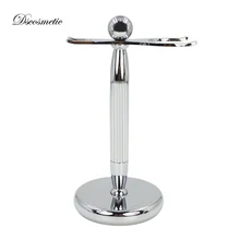 Роскошный хромированный держатель для щетки для бритья