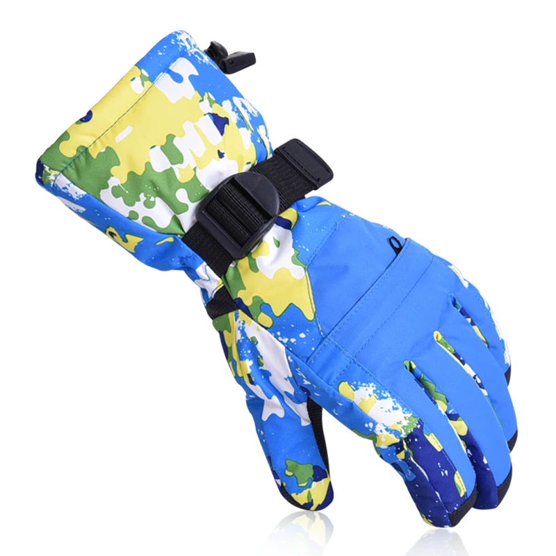 Image Free shipping new ski gloves Snowboard gloves Snowmobile Motorcycle winter gloves Windproof Waterproof snow gloves Mens