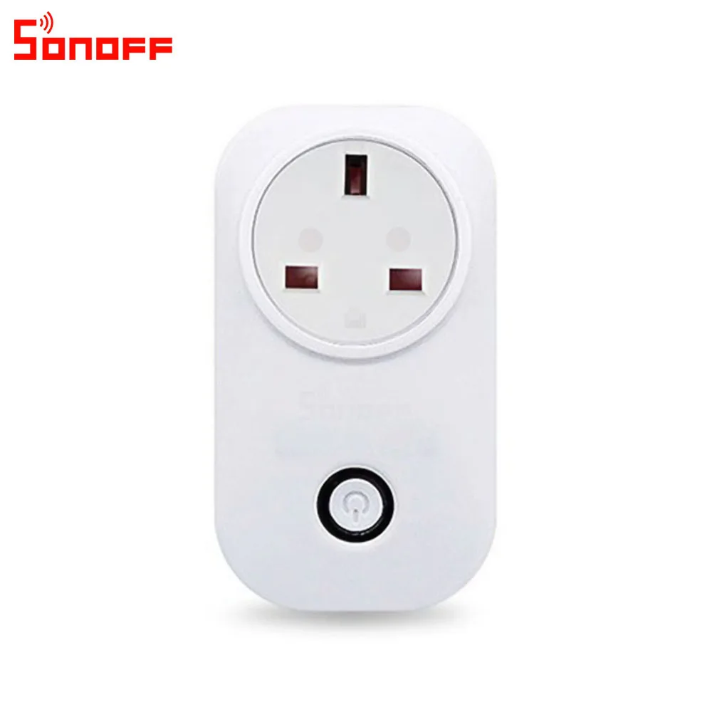 Itead Sonoff S20 умная WiFi розетка CN AU UK US EU вилка беспроводной пульт дистанционного