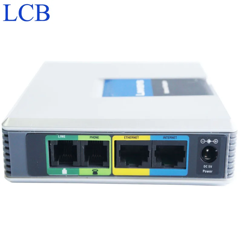 Разблокированная SIP IP Голосовая система Linksys SPA3102 VoIP факсимильный телефонный