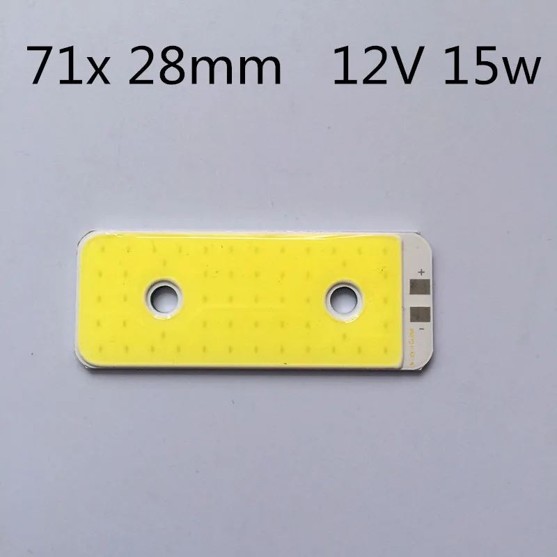 LED 15w COB Chip 12V high power chip car light DC led cob strip lamp emitting diode colorful for | Освещение