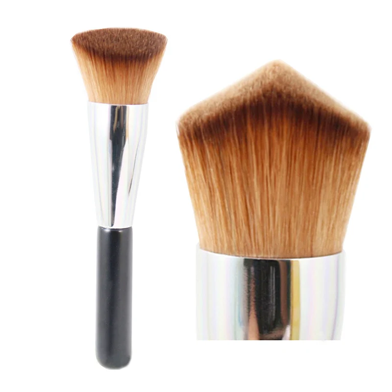 

Flat Top Kabuki Brush Face Powder Blush Foundation Primer Base Cream Cosmetics Make Up Beauty Tools