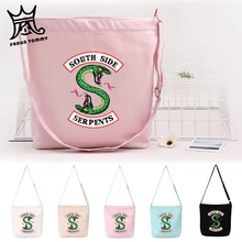 Riverdale Bags for women Fashion Shoulder bags Big bag Canvas Hip Hop South Side New Arrival High capacity bag