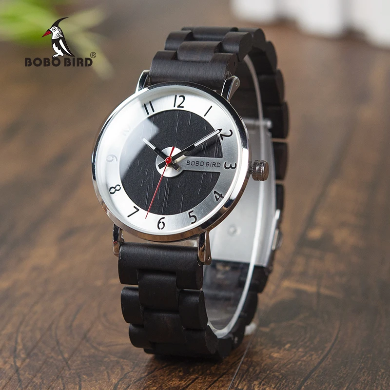 BOBO BIRD Wooden Watches Men Timepieces Fashion Wood Strap Quartz Watch Ideal Gifts Items W*Q23 Drop Shipping