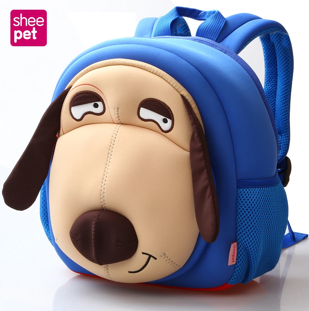 Kawaii детей Плюшевый Рюкзак Синий монстр мультфильм плюшевые рюкзак ребенка для