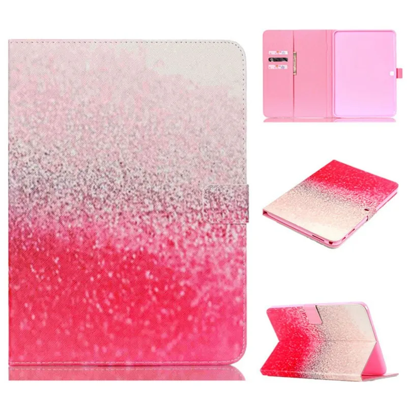 for Samsung T530 Leather Case Ultra Thin Folio Slim PU Leather Stand Book Cover for Samsung Galaxy Tab 4 10.1 inch T531 T535 (13)